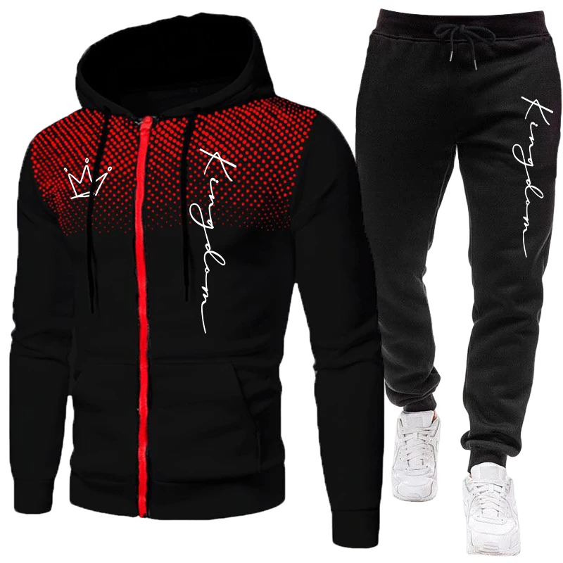 Winter Clothing Essentials - King Herenjas Trainingspak Casual Sweatshirt met