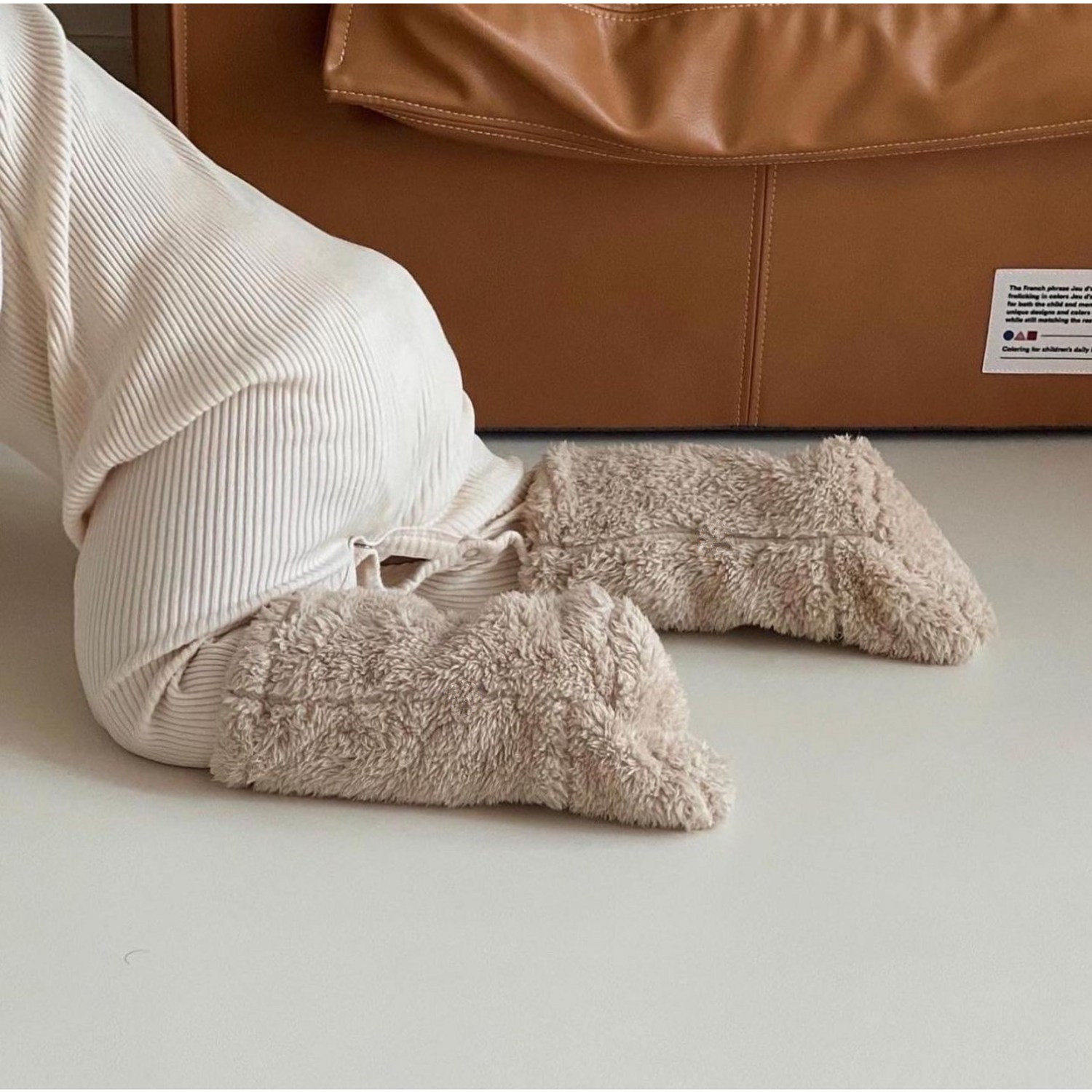 Winter Clothing For Boys - Warme winterbabysokjes Coral Fleece sokken voor