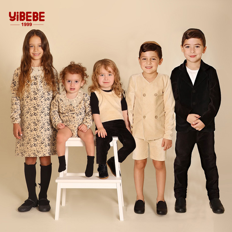 Winter Clothing For Boys - AA-Family Clothing Corduroy elegante set jongensblazers