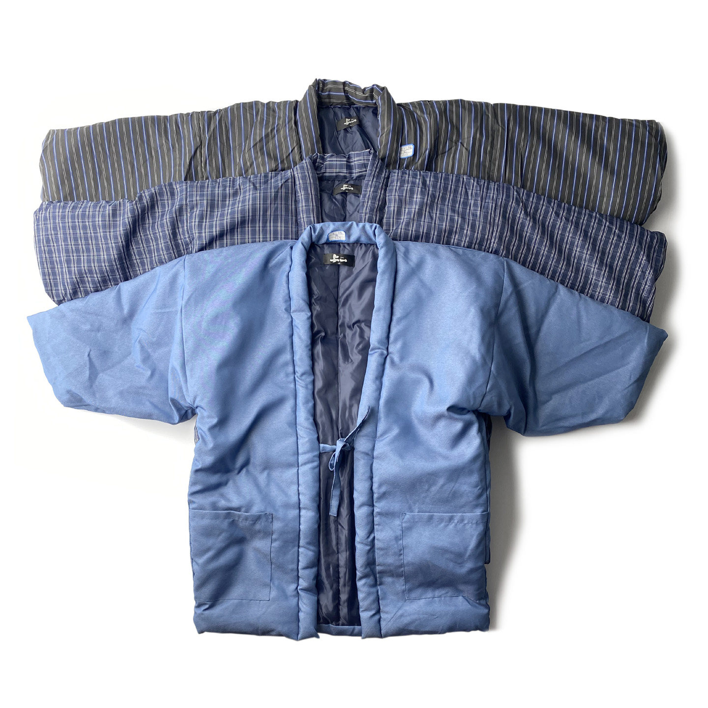 Traditional Winter Japanese Clothing - Nieuwe Hanten jas voor heren, traditionele