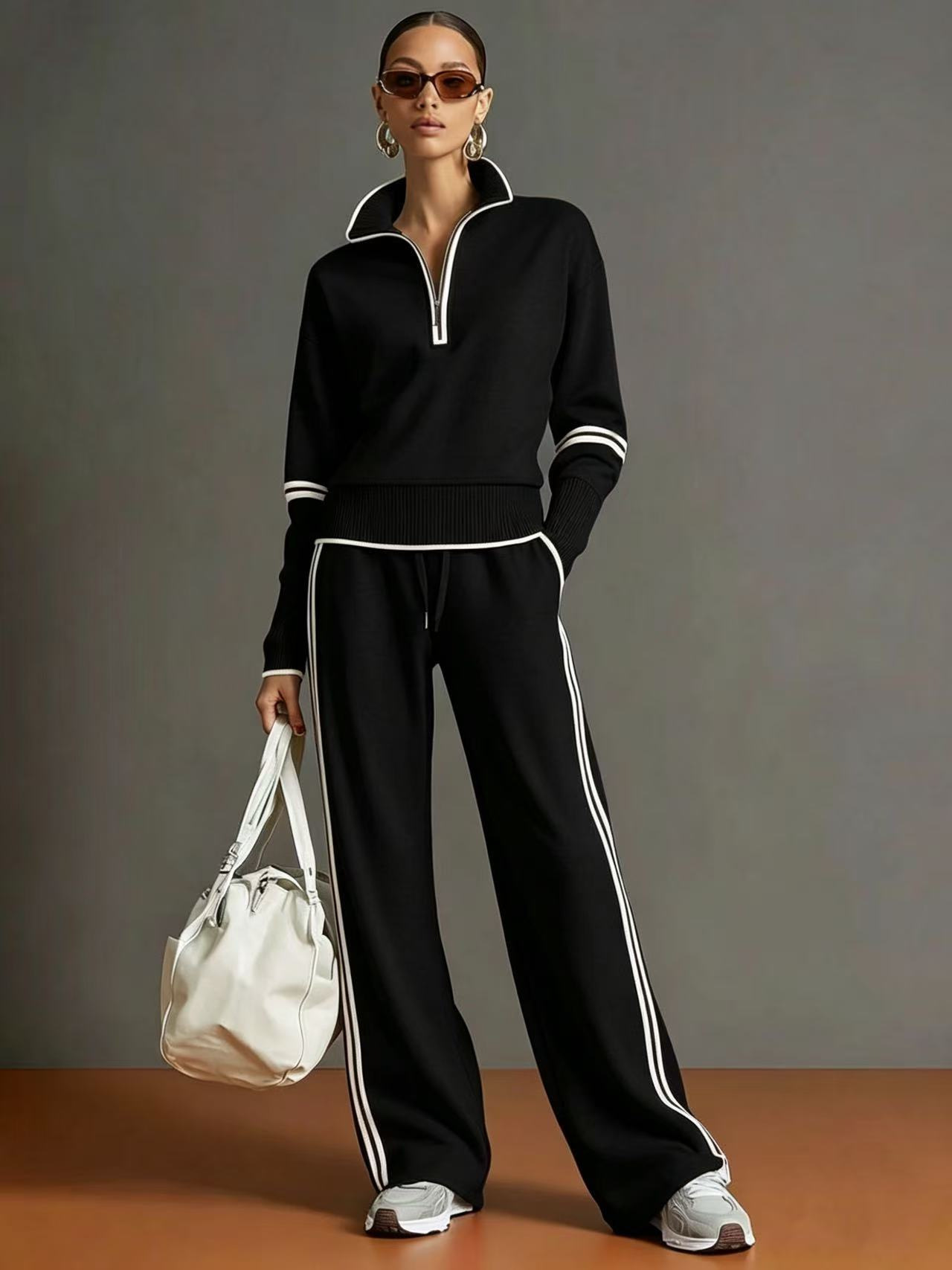 Casual gestreepte hoodie sport - Winter Clothing Sale recensie en prijs