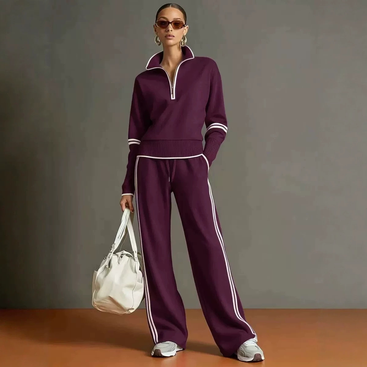 Casual gestreepte hoodie sport - Winter Clothing Sale recensie en prijs