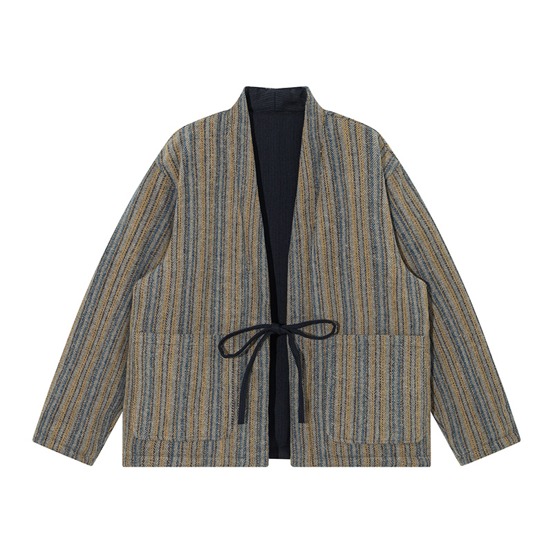 Japanse stijl gestreepte kimon - Traditional Winter Japanese Clothing recensie en prijs