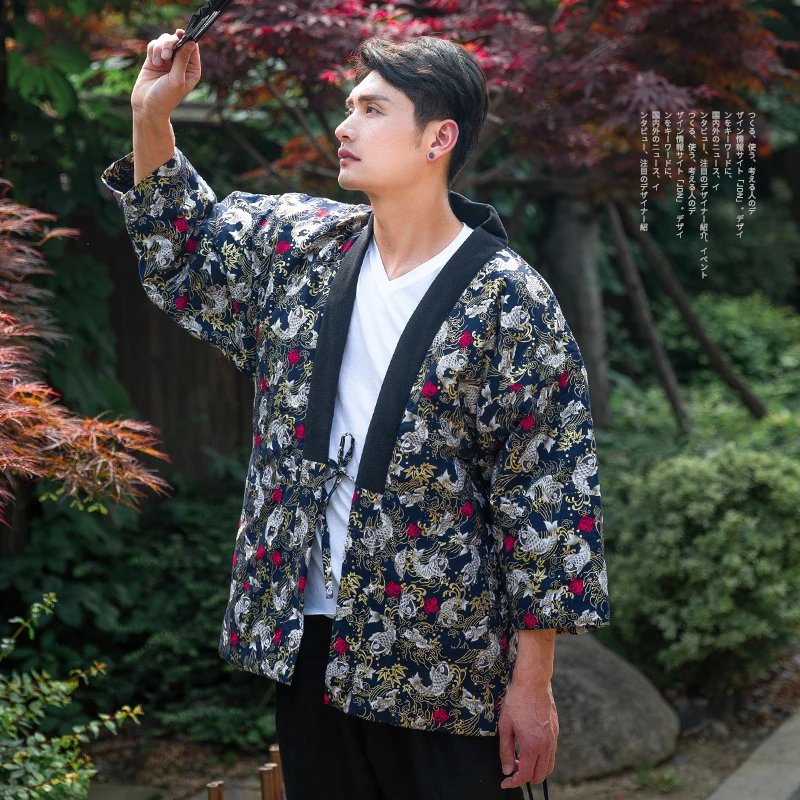 Kimono Winter Haori Mannen Jap - Traditional Winter Japanese Clothing recensie en prijs