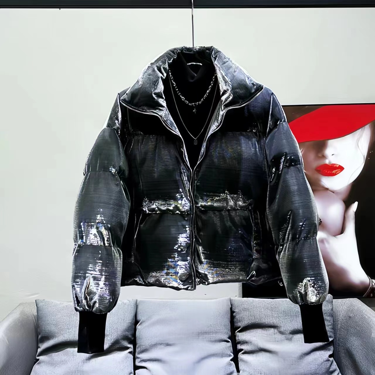 Korte dikke losse katoenen jas - Winter Clothing Men Style recensie en prijs