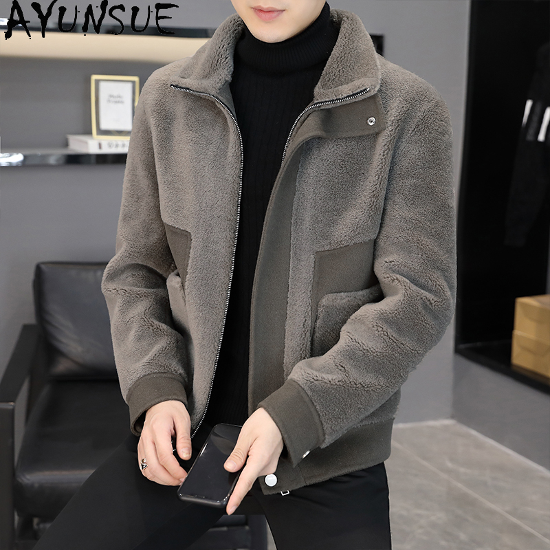 AYUNSUE Winter 100% Wollen Jas - Winter Clothing Men Style recensie en prijs