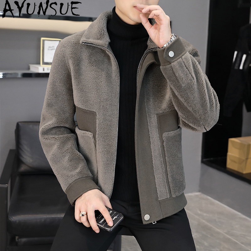 AYUNSUE Winter 100% Wollen Jas - Winter Clothing Men Style recensie en prijs