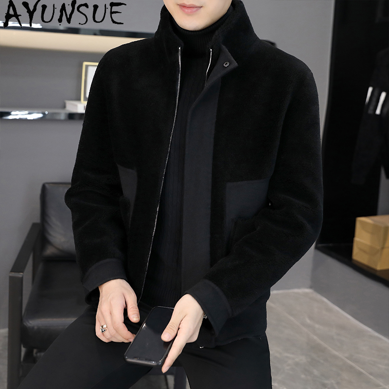 AYUNSUE Winter 100% Wollen Jas - Winter Clothing Men Style recensie en prijs