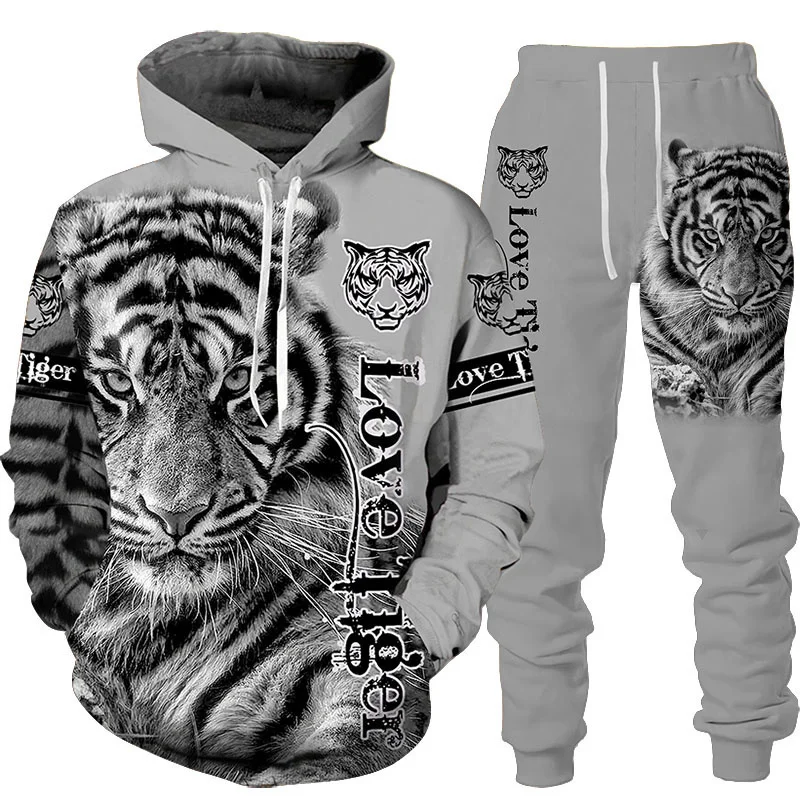 Nieuwe Dieren 3D Tijger Gedruk - Winter Clothing Men Style recensie en prijs
