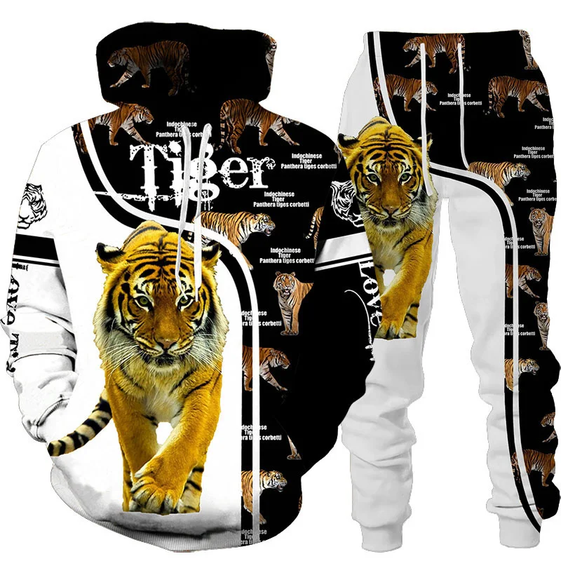 Nieuwe Dieren 3D Tijger Gedruk - Winter Clothing Men Style recensie en prijs