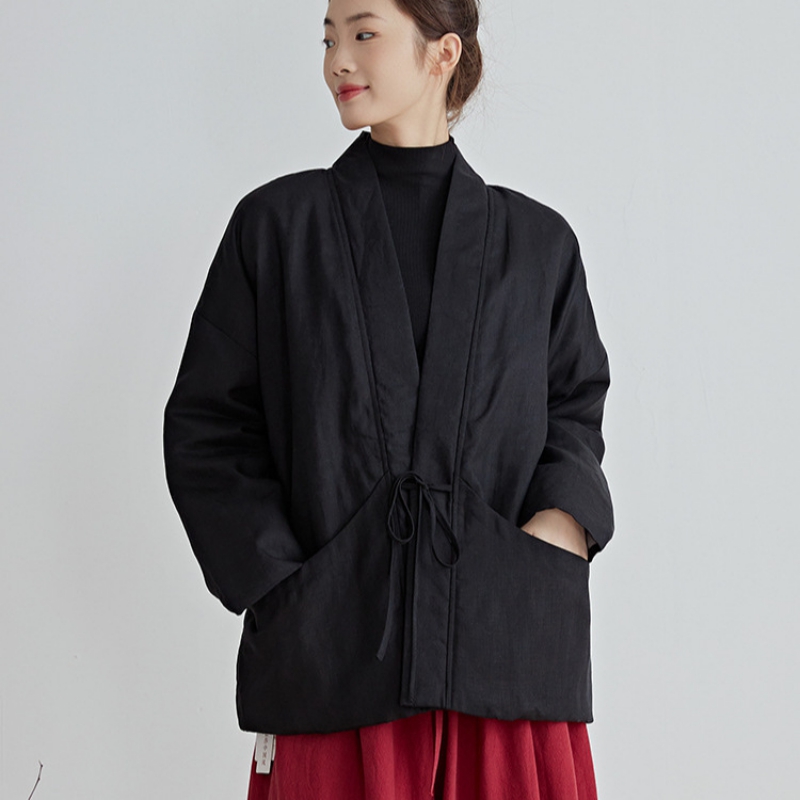 Chinese stijl katoenen uitlope - Traditional Winter Japanese Clothing recensie en prijs