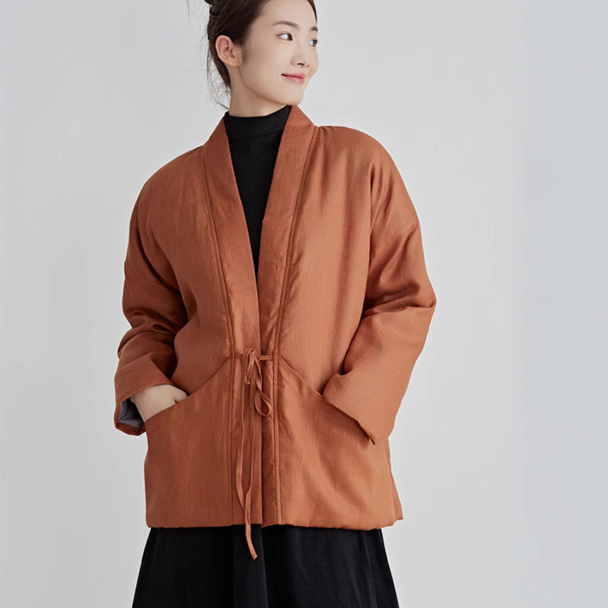 Chinese stijl katoenen uitlope - Traditional Winter Japanese Clothing recensie en prijs