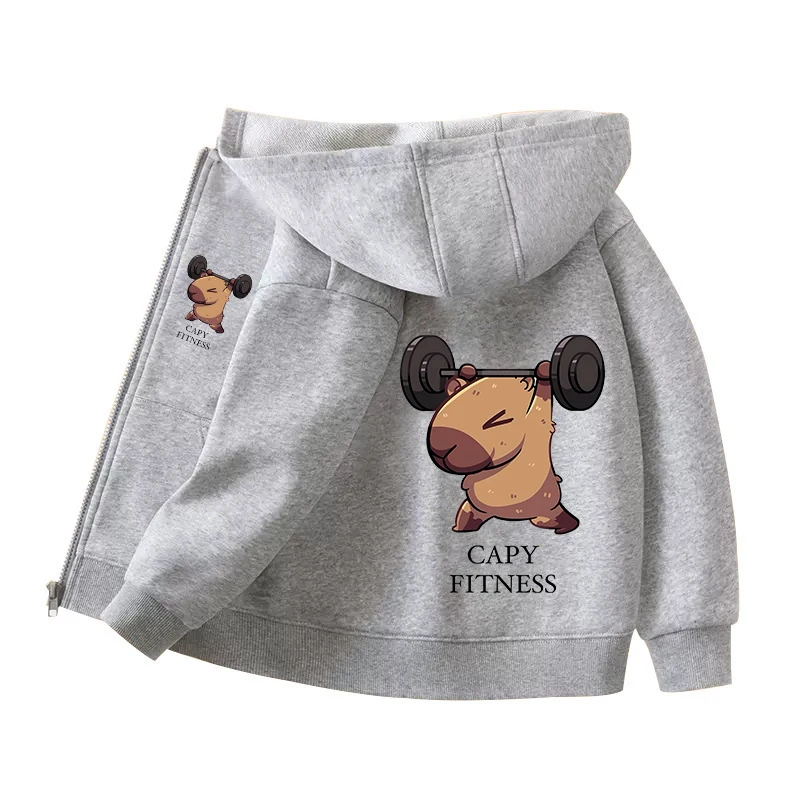 Capybara Rits Hoodies Jassen M - Winter Clothing For Boys recensie en prijs