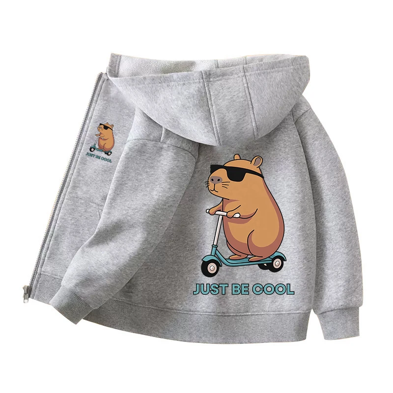 Capybara Rits Hoodies Jassen M - Winter Clothing For Boys recensie en prijs
