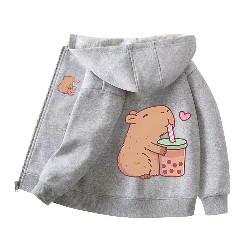 Capybara Rits Hoodies Jassen M - Winter Clothing For Boys recensie en prijs