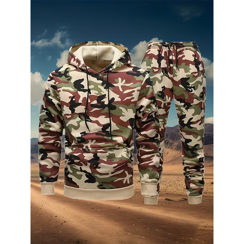Herfst Camouflage 3D Print Hoo - Winter Clothing For Women recensie en prijs