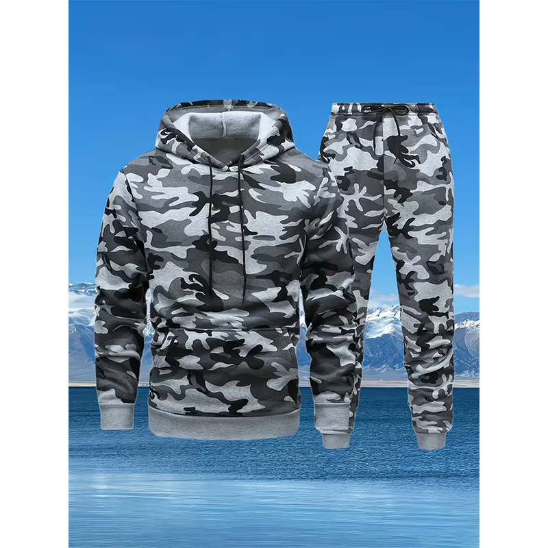Herfst Camouflage 3D Print Hoo - Winter Clothing For Women recensie en prijs