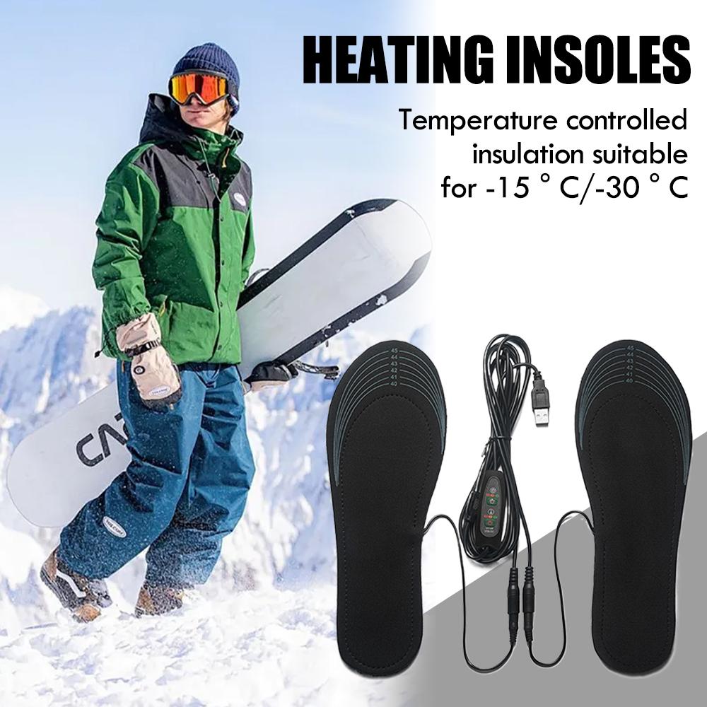 Verwarmde inlegzolen, USB opla - Heated Insole Rechargeable recensie en prijs